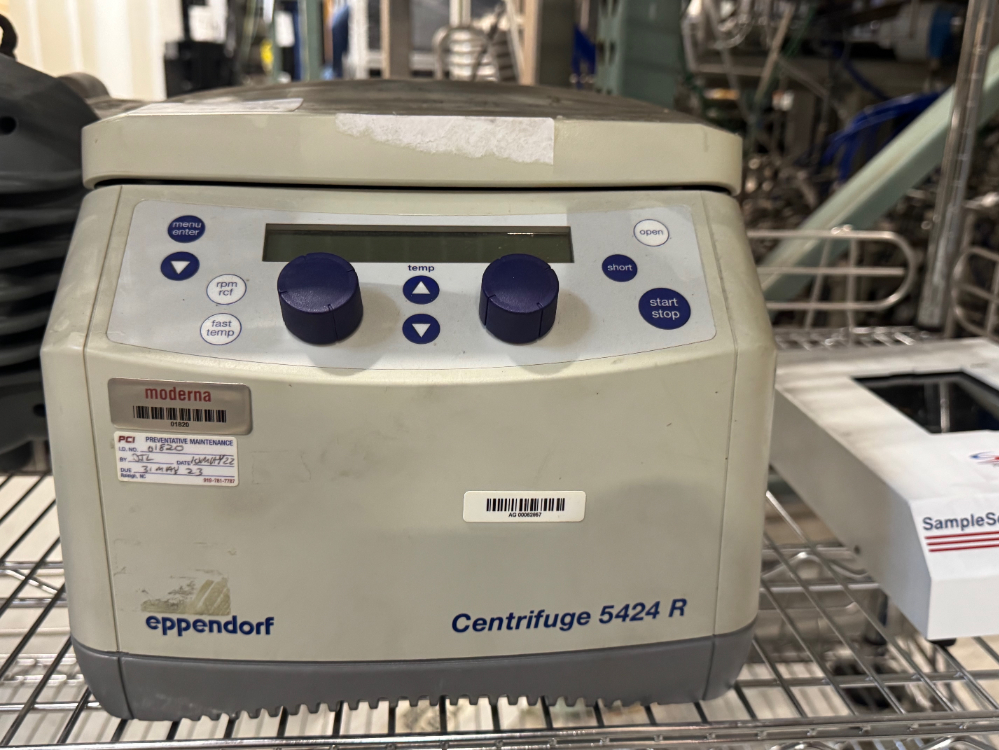 Image of Eppendorf 5424 R Refrigerated Centrifuge